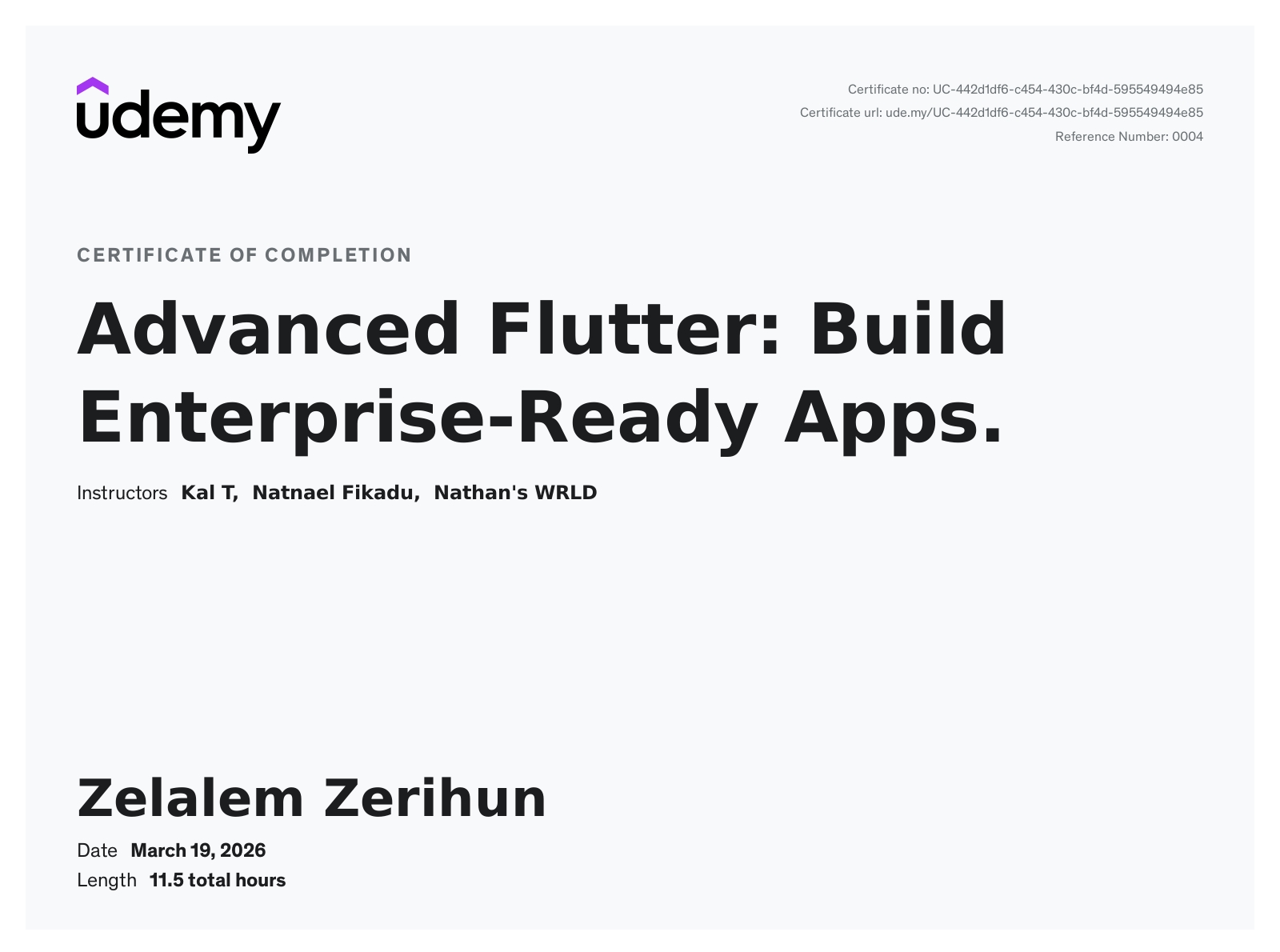 Advanced Flutter