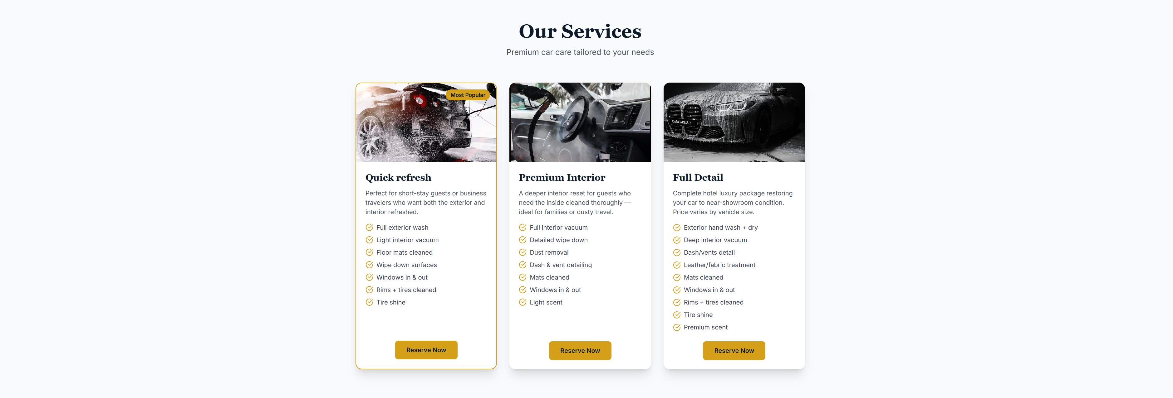 CarCareLux screenshot 3