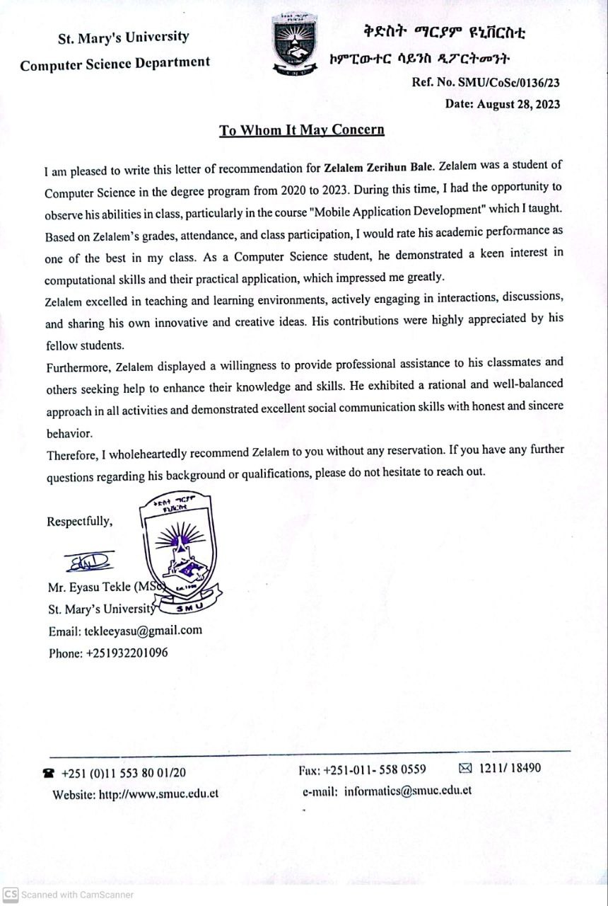 University Recommendation 2